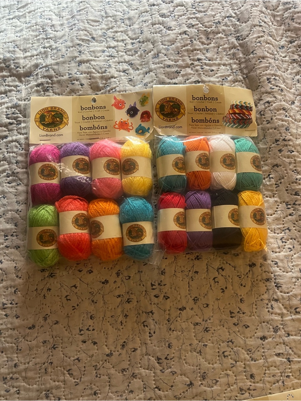 Lion Brand Bonbons Mini Yarn Pack - Multicolor